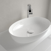 Villeroy & Boch Artis opzetwastafel ovaal 61x41x12.5cm Ceramic+ zonder kraangat zonder overloop stone white SW209529