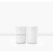 Brabantia ReNew Opbergpotjes - set van 3 - wit SW454758