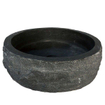 Wiesbaden Raw waskom rond hamerslag 40x12 cm hardsteen gezoet SW110884