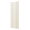 Plieger Cavallino Retto designradiator verticaal dubbel middenaansluiting 1800x602mm 1549W pergamon (RAL9001) 7253047