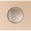Saniclass Retro Line 2.0 Spiegel - rond - 100cm - frame - mat zwart SW643426