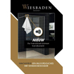 Wiesbaden Sita inloopdouche - 140x200cm - helder glas 8mm - Nano coating - met handdoekhouder - Chroom SW1211275