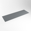 Mondiaz TOP 23 Topblad - 130x23.5x0.9cm - geschikt voor afdekplaat - Solid surface - Plata SW1019622