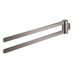 GROHE Selection 2-lids handdoekhouder 40cm draaibaar hard graphite - afdekdoppen missen - OUTLETSTORE STORE34766