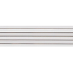 Vtwonen Tegels Rib Wandtegel - 13x45cm - 9mm - Witte scherf - Blanco Multitono (Wit) SW1174871