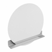 Mondiaz SPOT Badkamerspiegel - rond 90cm - spiegelplanchet - kleur Plata SW1235584