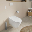 Duravit SensoWash D-Neo douchewc compact rimless diepspoel 37.8x57.7cm met closetzitting wit SW962033