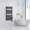 Wiesbaden Elara elektrische radiator Smart WiFi 118,5 x 60 cm mat zwart SW1119299