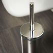 Tiger Boston Toiletborstelhouder - gesloten - staand - gepolijst RVS CO307430346