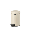 Brabantia NewIcon Pedaalemmer - 3 liter - kunststof binnenemmer - soft beige SW767521