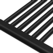 Rosani Classic radiator 60x120cm recht middenaansluiting 561watt mat zwart SW728264