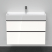 Duravit D-Neo wastafelonderkast 98.4x62.5x44.2cm 2 lades wit Hoogglans SW641454