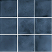 The Mosaic Factory Kasba mozaïektegel - 30x30cm - wand en vloertegel - Vierkant - Porselein Indigo Mat SW798762
