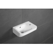 Villeroy & Boch Architectura fontein - 36x26cm - 1 kraangat rechts - met overloop - ceramic+ wit SW68794