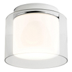 Astro Arezzo Ceiling plafondlamp exclusief E27 chroom 60x23cm IP44 glas A SW75505