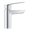 GROHE Eurosmart waterbesparende opbouw wastafelmengkraan M-size met metalen open hendel chroom SW710646