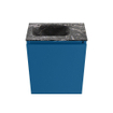 MONDIAZ TURE-DLUX 40cm toiletmeubel Jeans. EDEN wastafel Lava positie links. Zonder kraangat. SW1103822