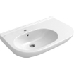 Villeroy en Boch O.novo wastafel 60x49cm met overloop 1 kraangat ceramic+ wit 0124127