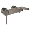 GROHE Plus badkraan m. omstel m. koppelingen brushed hard graphite SW523593