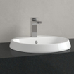 Villeroy & Boch Architectura inbouwwastafel 45x45x17cm Rond 1 kraangat zonder overloopgat Wit Alpin glans Ceramic SW762353