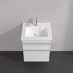 Villeroy & Boch Venticello fonteinonderbouwkast met 2 laden voor fontein 46.6x42.6x59cm glans wit 1025478