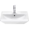 Duravit D-Neo wastafel 55x44x16.5cm 1 kraangat rechthoek Keramiek Wit SW640428