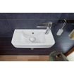 Villeroy & Boch O.novo fontein 50x25cm m.1 kraangat met overloop ceramic+ wit SW448396