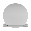 Mondiaz SPOT Badkamerspiegel - rond 120cm - spiegelplanchet - kleur Plata SW1235587