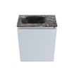 MONDIAZ TURE-DLUX 40cm toiletmeubel Clay. EDEN wastafel Lava positie links. Zonder kraangat. SW1103694