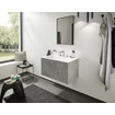 Hansgrohe Finoris wastafelkraan 110 pop-up plug mat wit SW651183