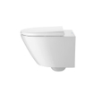 Duravit D-Neo wandtoilet zonder zitting 37x54x40cm Wit Hoogglans SW640499