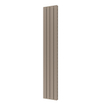 Plieger Cavallino Retto designradiator verticaal dubbel middenaansluiting 1800x298mm 817W zandsteen 7253024