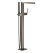 GROHE Plus afbouwdeel v. vrijstaande badkraan m. omstel m. uitloop 28.2cm m. handdouche en doucheslang 125cm brushed hard graphite SW523752