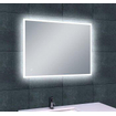 Wiesbaden Quatro spiegel rechthoek met LED, dimbaar en spiegelverwarming 70 x 50 cm SW20784
