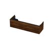 INK P2O Wastafelonderkast - 140x45x37.6cm - 1 lade - push 2 open - recht opdekfront - MFC Koper eiken SW439455
