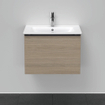 Duravit D-Neo wastafelonderkast 61x44x46.2cm 1 lade Eiken (terra) Mat SW640722