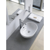 Duravit Foster opbouw wastafel 49.5x35cm met overloop wit 0290466