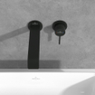 Villeroy & Boch Dawn Eengreeps wastafelkraan - mat zwart SW974341