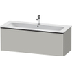 Duravit D-Neo wastafelonderkast 121x44x46.2cm 1 lade Betongrijs Mat SW640964