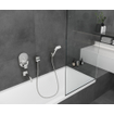 Hansgrohe Vernis afdekset badkraan met hendel mat zwart SW651461