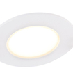 QAZQA Blanca Inbouwspot - set van 4 - 9x9cm - incl. LED - 3 staps dimbaar - IP44 - mat wit SW1209744
