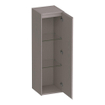 BRAUER Inspire hoge kast 120 met 1 deur greeploos rechtsdraaiend Timber Greige SW1200519