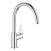 GROHE BauCurve Keukenkraan - hoog - draaibare uitloop - chroom SW225316