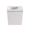 MONDIAZ TURE-DLUX 40cm toiletmeubel Cale. EDEN wastafel Ostra positie links. Zonder kraangat. SW1104760