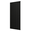 Plieger Cavallino Retto designradiator verticaal enkel middenaansluiting 1800x754mm 1506W zwart 7255276