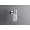 Duravit Starck T Zeepdispenser - 17.6x6cm - matglas - chroom SW297107