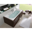 Villeroy en Boch Oberon bad 170x75cm quaryl rechthoekig met poten wit 0944912