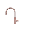 Quooker flex kokendwaterkraan - draaibare & uittrekbare uitloop - Combi+ reservoir - Warm / kokend water - Rosé koper SW968362