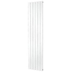 Plieger Cavallino Retto designradiator verticaal enkel middenaansluiting 1800x450mm 910W wit 7252970