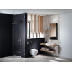 Geberit AquaClean Tuma Comfort DoucheWc -spoelrandloos - wand - afdekplaatje gev. RVS - glans wit SW87552